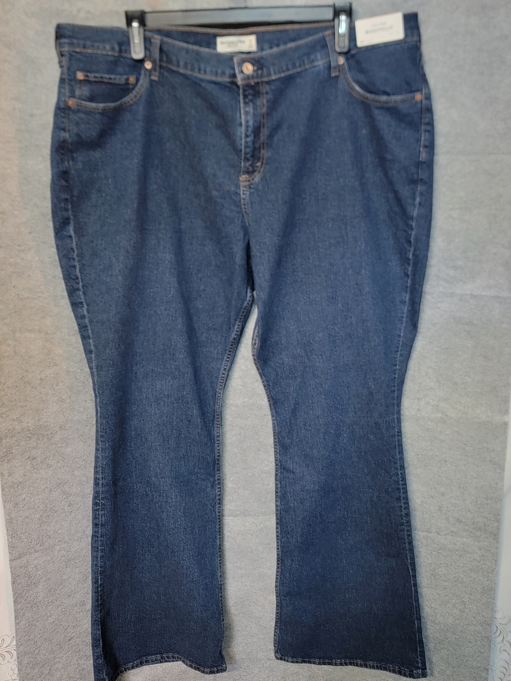 Abercrombie & Fitch Dark Blue Bootcut Jeans Women's Size 37 Long